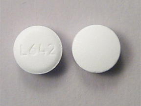 Pill L642 White Round is Buffered Aspirin