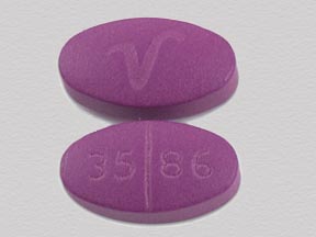 Pill 3586 V is Ibudone 10 mg / 200 mg