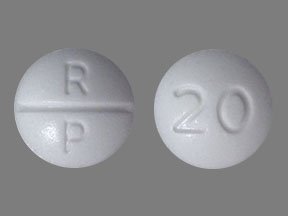 p tablet 20 round Images P Pill Round) 20 / R (White