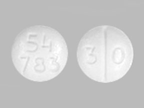 Codeine sulfate 30 mg 54 783 3 0
