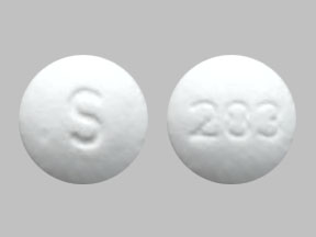 Pill S 283 White Round is Voriconazole