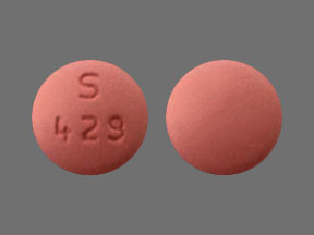 s round tablet 429 / 429 Images Pill Round) (Brown S