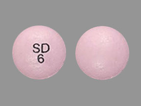 Pill SD 6 Purple Round is Austedo
