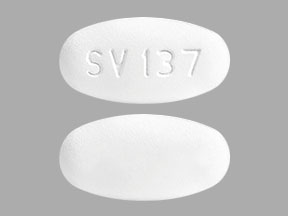 Pill SV 137 White Oval is Dovato