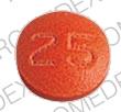 Thioridazine hydrochloride 25 mg M 58 25 Back