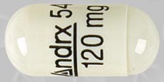 Diltia XT 120 mg Andrx 548 120 mg Front