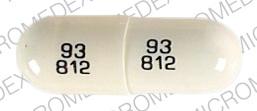 Nortriptyline hydrochloride 50 mg 93 812 93 812