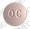 Oxycontin 20 mg OC 20 Back