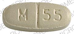 Pill MATERNA M 55 is Materna Prenatal Multivitamins with Folic Acid 1 mg