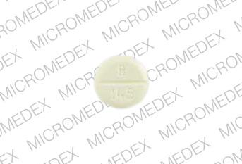 Digitek 125 mcg (0.125 mg) B 145 Front