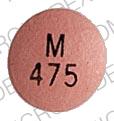 Nifedipine ER 30 mg M 475 Front