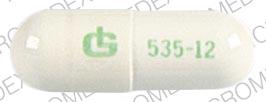 Esgic 325 mg / 50 mg / 40 mg LOGO 535-12