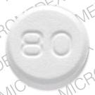 Furosemide 80 mg MYLAN 232 80 Back
