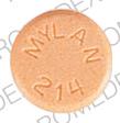 Haloperidol 2 mg MYLAN 214 Front