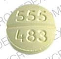 Amiloride hydrochloride and hydrochlorothiazide 5 mg / 50 mg barr 555 483 Front