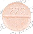 Hydrochlorothiazide 50 mg R 222 Front