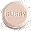 Hydrochlorothiazide 50 mg 3919 RUGBY Back