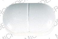 Acetaminophen and hydrocodone bitartrate 500 mg / 7.5 mg WATSON 385 Back