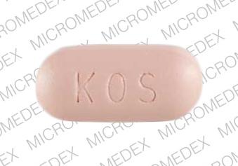 Advicor 20 mg / 1000 mg KOS 1002 Back