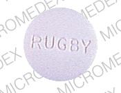 Hydrochlorothiazide and propranolol hydrochloride 25 mg / 80 mg 4403 RUGBY Back