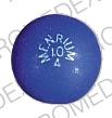 Pill MENRIUM 10 4 Blue Round is Menrium 10-4