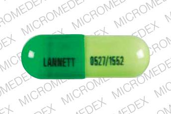 Aspirin, butalbital and caffeine 325 mg / 50 mg / 40 mg 0527/1552 LANNETT Front