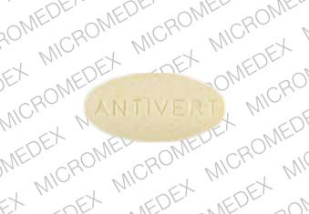 Antivert 25 mg 211 ANTIVERT Front