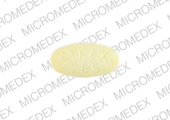 Buspirone hydrochloride 10 mg 10 mg ETHEX 265 Back
