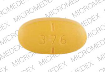 Pill 376 ETHEX Yellow Oval is Natatab RX