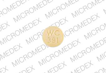 Pill WC 391 LOGO Yellow Round is Femtrace