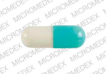 Pill Z2984 Z2984 Turquoise & White Capsule/Oblong is Doxycycline Hyclate