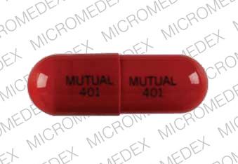 Trimethobenzamide hydrochloride 300 mg MUTUAL 401 MUTUAL 401 Front