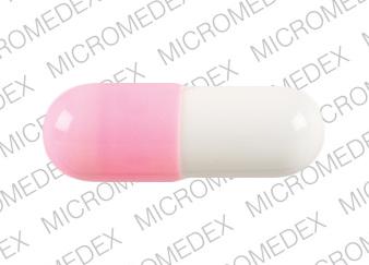 Pill A-060 A-060 Pink & White Capsule/Oblong is Ursodiol