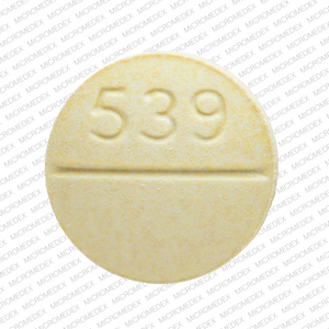 Carbidopa and levodopa 25 mg / 100 mg R 539 Back