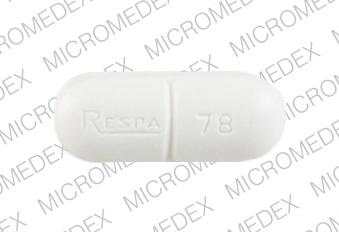 Pill RESPA 78 is Respa-DM 28 mg / 600 mg