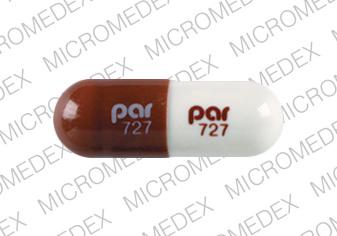 Doxycycline monohydrate 100 mg par 727 par 727 Front