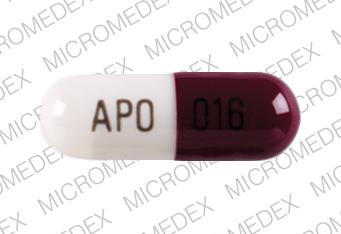 Dilt-XR diltiazem extended-release 240 mg APO 016 Front