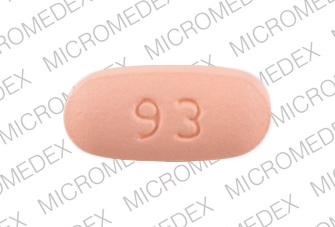 Glipizide and metformin hydrochloride 5 mg / 500 mg 93 7457 Front