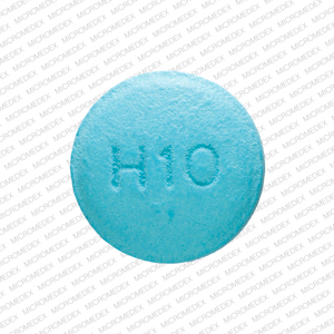Hydroxyzine hydrochloride 10 mg M H10 Front