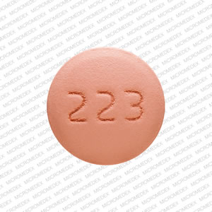 Lithium carbonate extended release 300 mg 223 Front
