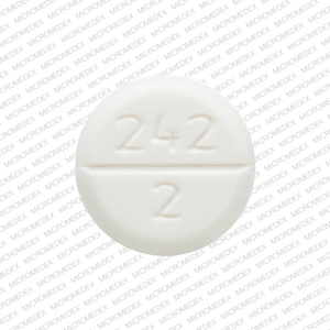 Lorazepam 2 mg 242 2 WATSON Front
