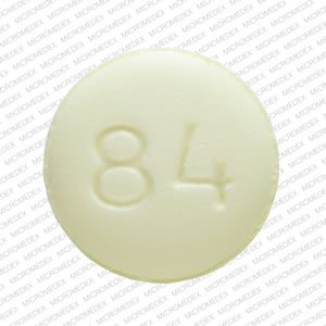 Alprazolam extended release 1 mg R 84 Back