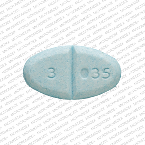 Glyburide (micronized) 3 mg 3 035 N Back
