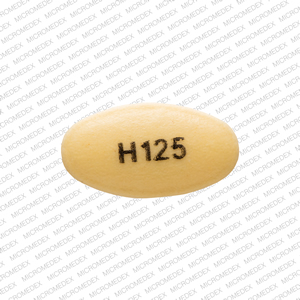 Pantoprazole sodium delayed-release 20 mg H125 Front