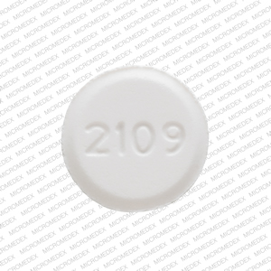 Amlodipine besylate 5 mg V 2109 Front