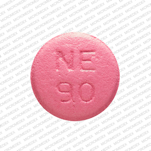Nifedipine extended-release 90 mg M NE 90 Back