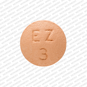 Eszopiclone 3 mg M EZ 3 Back