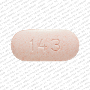 Metformin hydrochloride extended-release 750 mg 143 Front