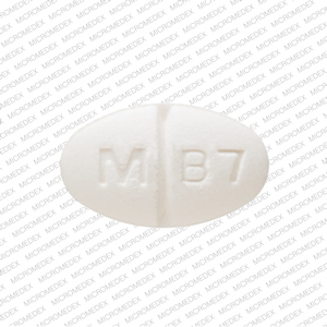 Buspirone hydrochloride 7.5 mg M B7 Front