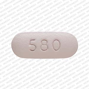 Lamotrigine extended-release 300 mg Logo (Actavis) 580 Front